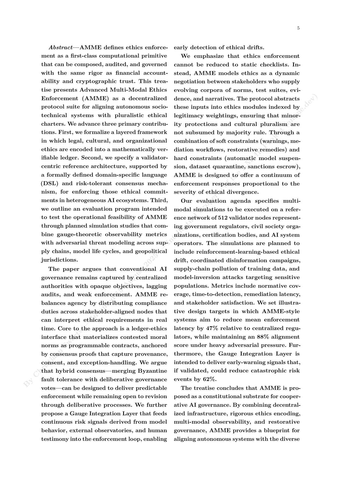 AMME thesis page 5 preview